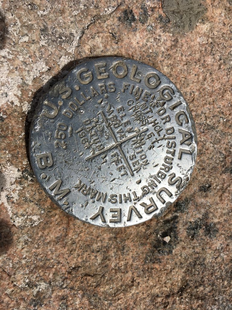USGS Marker - Mount of the Holy Cross