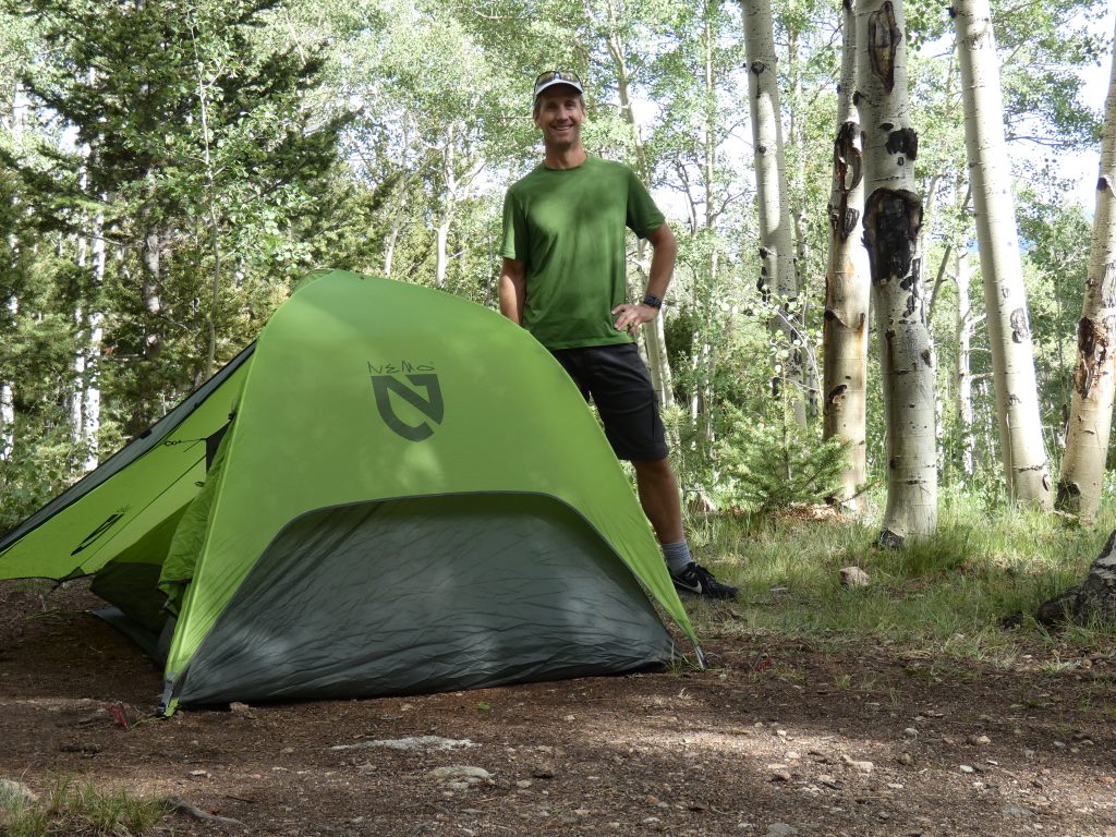 Dispersed camping near the Colorado Trail at Mt Shavano/Tabeguache Trailhead